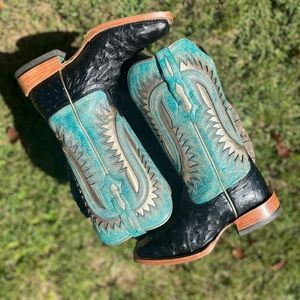 Ariat Black Ostrich Style 10029629